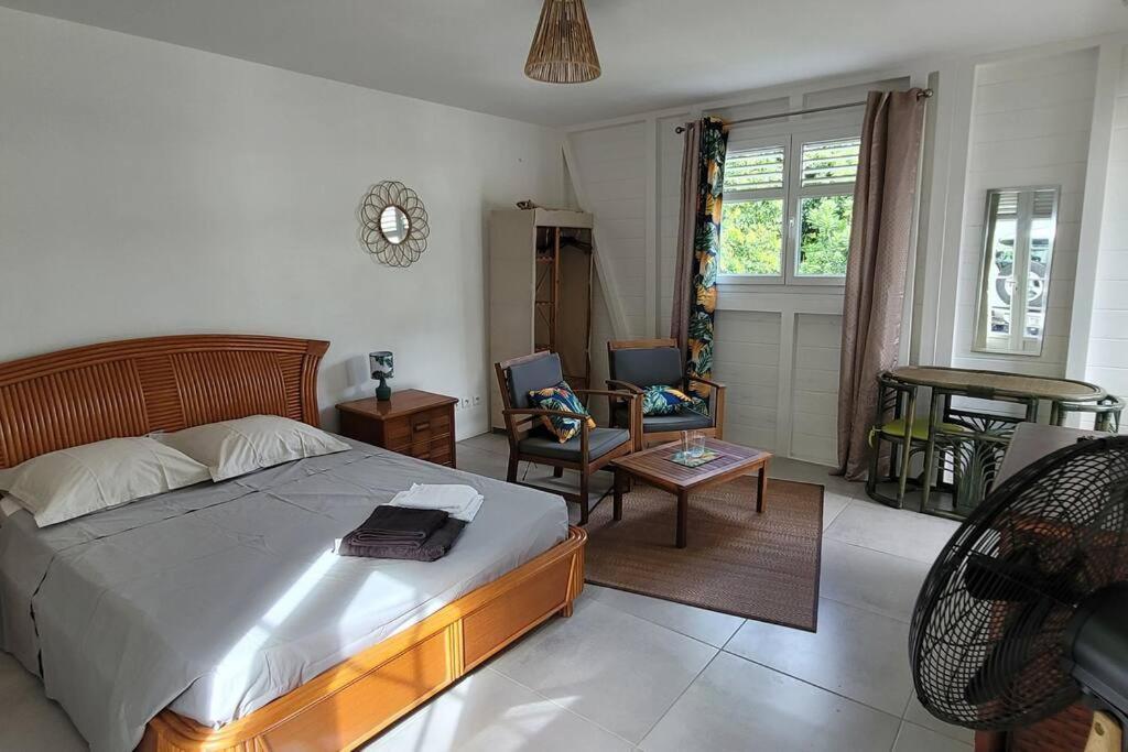 Ti-Hibiscus Bungalow T1 Clim-Wifi 30M2 2 Pers Grande Savane エクステリア 写真